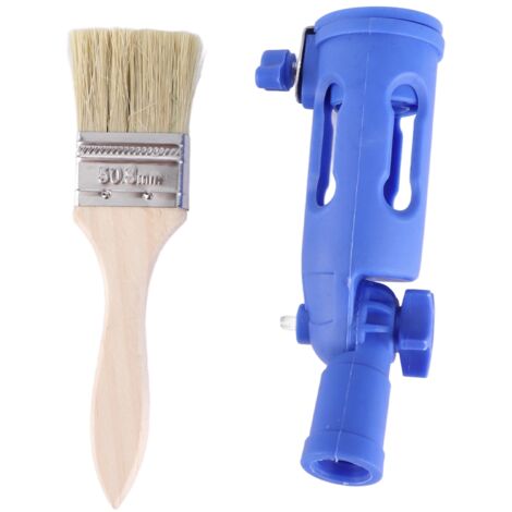 Manche de Rallonge pour Rouleau et Pinceau - Accessoire d'Extension Multi-Angles pour Peinture Plafonds et Murs Hauteur, Outil de Peinture Facile