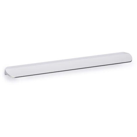 Manche en aluminium anodisé mat, dimensions: 184x8x20mm et inserts: 160mm - talla