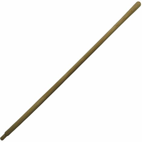 Manche en bois formé et peint pour fourchette spéciale