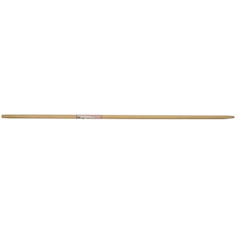 Manche En Bois Poncé Adaptable Pour Balai à Gazon, ø24mm X 1,5m.