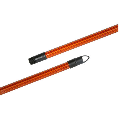 Manche En Bois Verni Cannelé + Vis