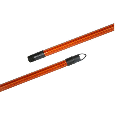 Manche En Bois Verni Cannelé + Vis