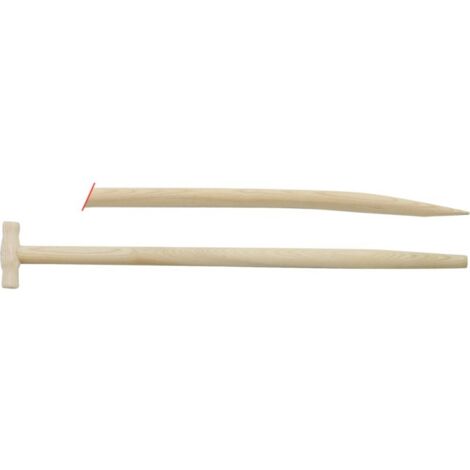 Manche pelle forme T bois 930 / 36 mm