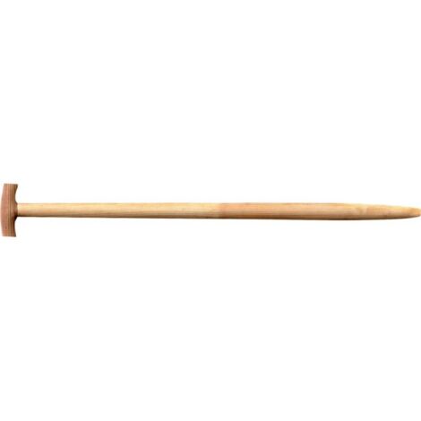 Manche pelle forme T bois 950 / 41 mm