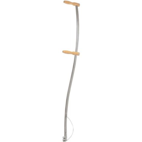 Manche pour faux IDEAL 1500mm tube acier zingué, complet avec anneau