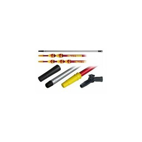 Manche telesc./roul.peinture.602