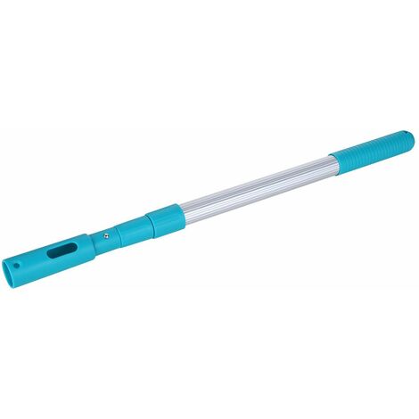 Bayrol – Manche télescopique 3 sections 58cm à 122cm – Système de serrage rotatif – Attache par clip – Compatible épuisettes et brosses