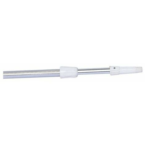 Manche Telescopique Alu Embout Conique Vis 2 X 2 M