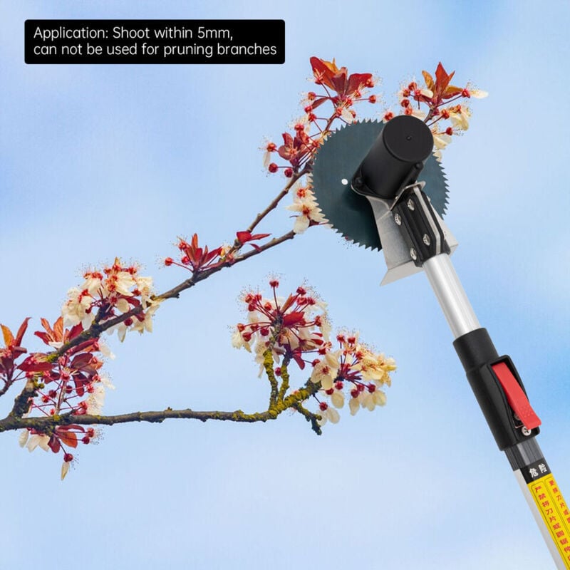 Manche télescopique Coupe-branches avec batterie Jardin Coupe-branches électrique à grande hauteur