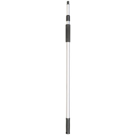 Manche télescopique pour brosse - aluminium -