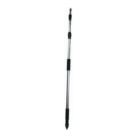 Manche télescopique, vitre en Alu avec raccord d’eau - GS27