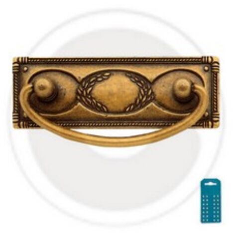 manche zamak vieilli mod florence mm 97x45 pour meuble art 06323