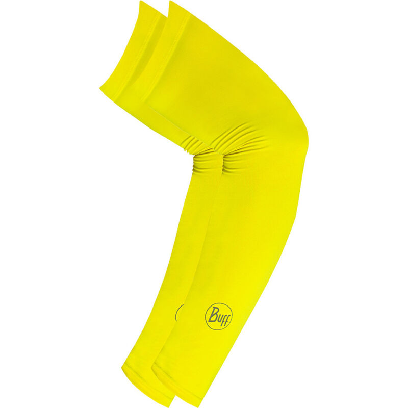 Manches de bras jaune fluor taille m Buff Protection solaire - Rafraîchissante - Haute intensité