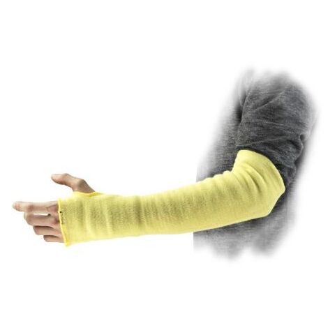 Manchette de protection Réutilisable Ansell HyFlex Jaune, Kevlar, Industrie automobile, Industrie des machines et de ( Prix pour 1 )