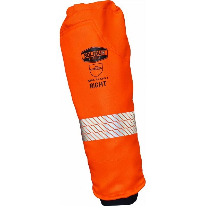 Manchette anti-coupure classe 1 Infinity Solidur inma - Orange clair - Taille unique
