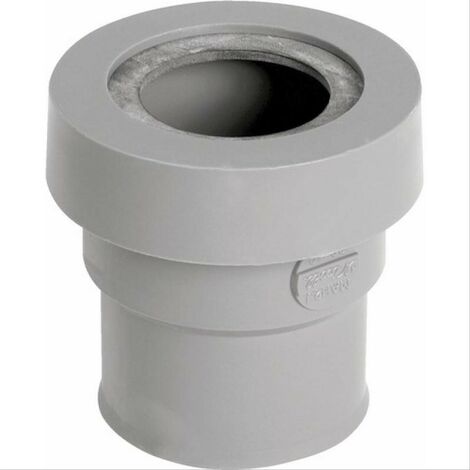 Manchette PVC à joint pour sortie appareil sanitaire FF Ø40 Nicoll -NF-