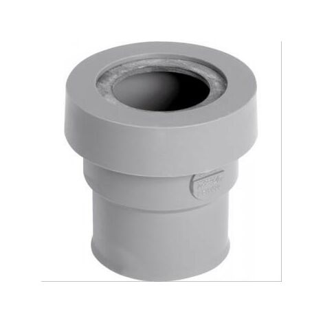 Manchette PVC à joint pour sortie appareil sanitaire MF Ø40 Nicoll -NF-