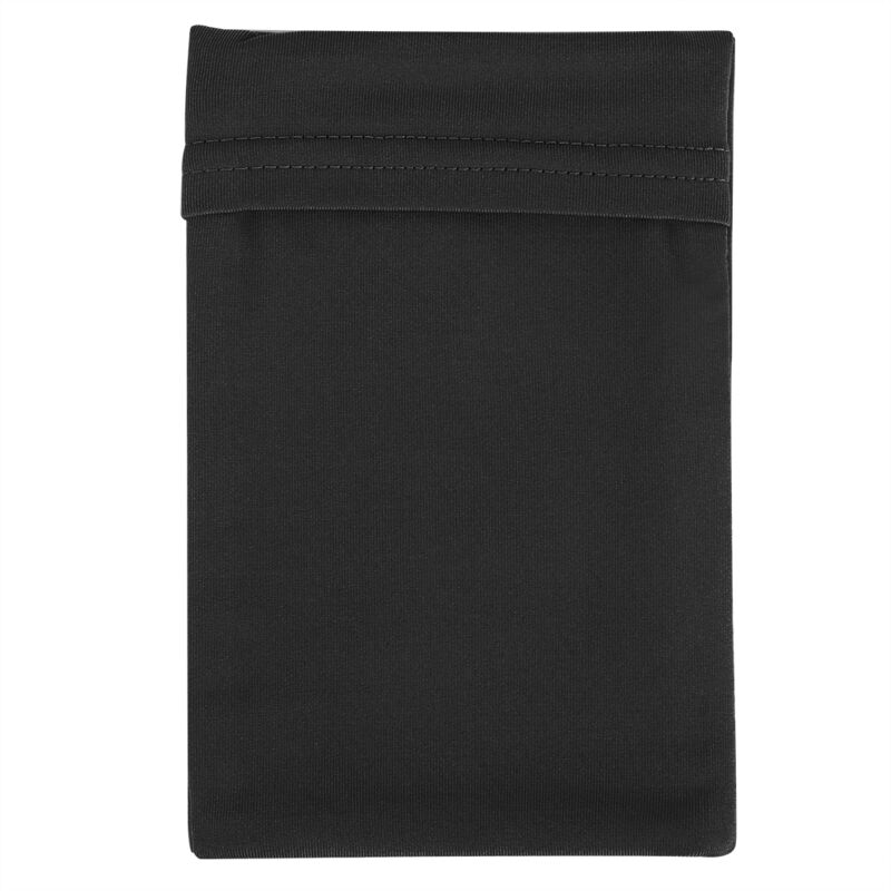 Manchette Respirante pour Sport Élastique, Pochette Téléphone pour Course et Fitness Noir