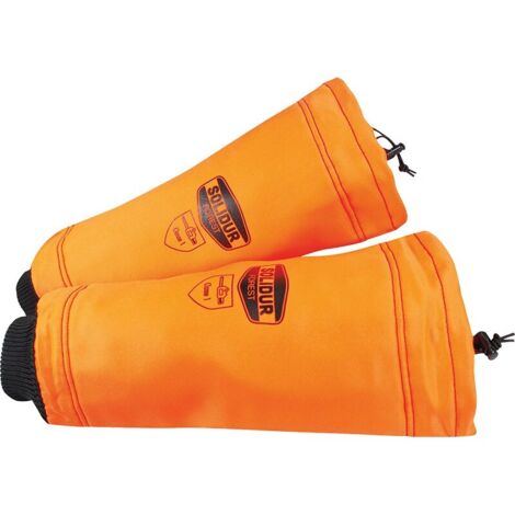 Manchettes AUTHENTIC special tronçonneuse protection 360° classe 1 - SOLIDUR - taille: - couleur: Orange