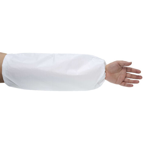 Manchettes Biztex® Microporeux Type 6pb  -  Blanc - Portwest