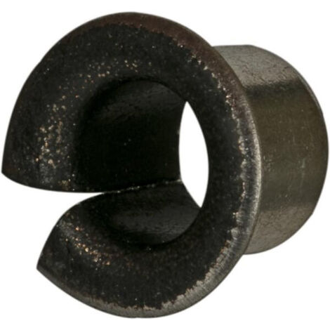 Manchon à collerette B.7mm Ext 12mm int :-Ø10mm PERMAGLIDE