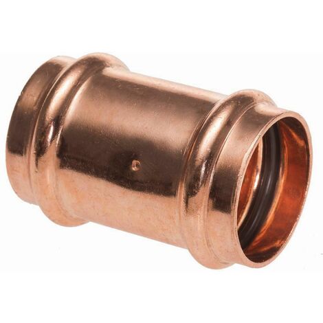 manchon à sertir - cuivre - femelle / femelle - diamètre 22 mm - sachet de 2 - altech alt02p52702200
