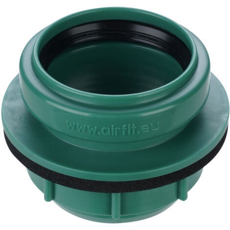 Manchon à visser DN50, vert pour couvercle de nettoyage, stabilisé aux UV