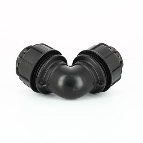 Manchon compression coudé Ø32 mm x Ø32 mm - kit couplage cuve