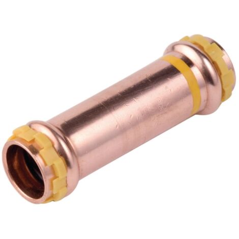 manchon coulissant à sertir - tube cuivre - femelle / femelle - 18 mm - comap sudopress gaz