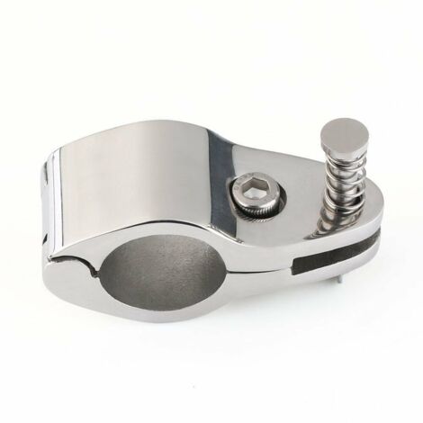 Manchon coulissant de serrage à goupille de 25 mm en acier inoxydable moulé 316 pour accessoires d'accastillage marin et nautique
