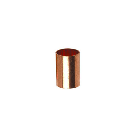 Manchon cuivre femelle femelle - Diamètre 40 mm