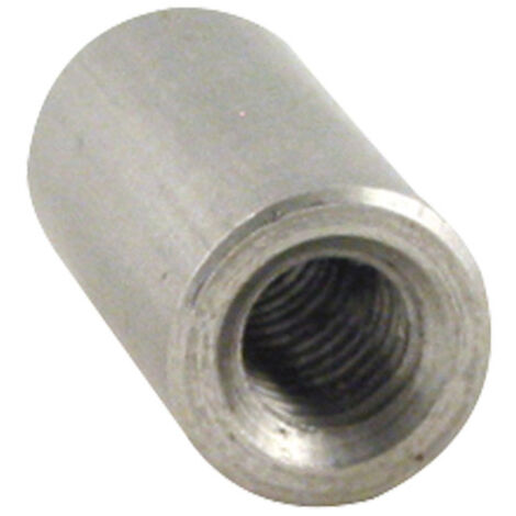 Manchon Cylindrique Taraudé M18 24X40 Inox A2-1 pièce