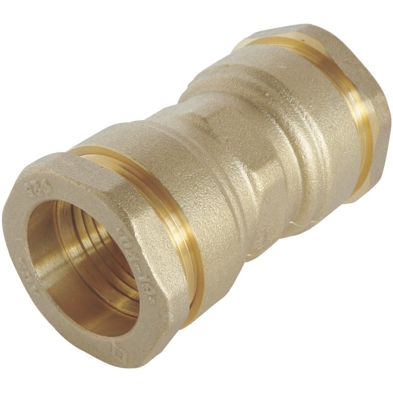 Raccord laiton manchon égal sumo pour tube pe Ø40 mm