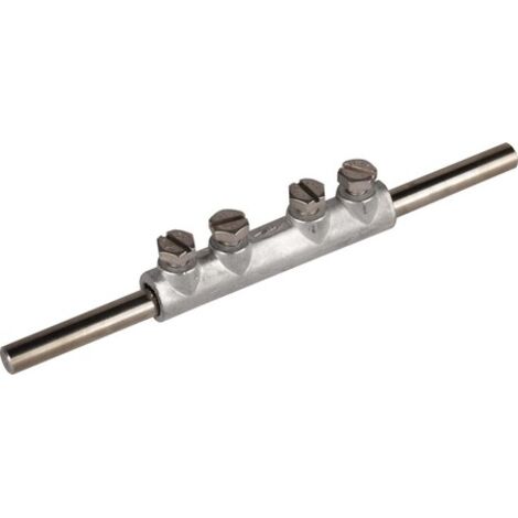 Manchon d'accouplement ZG pour conducteur rond 8mm avec 4 vis M6x10 mm