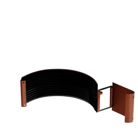Manchon d’assemblage gouttière acier Ø127 mm – Rouge brique RAL 8004