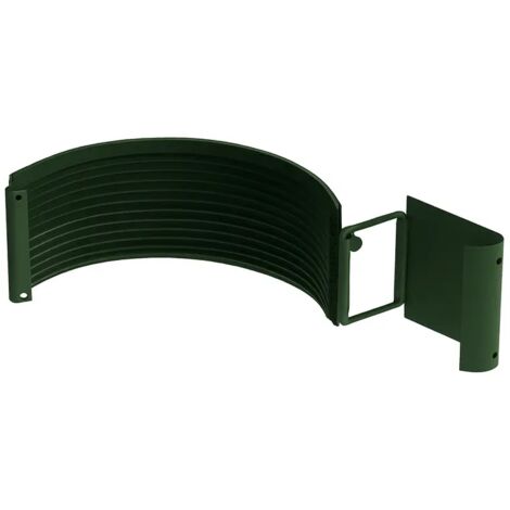 Manchon d’assemblage gouttière acier Ø127 mm – Vert RAL 6020