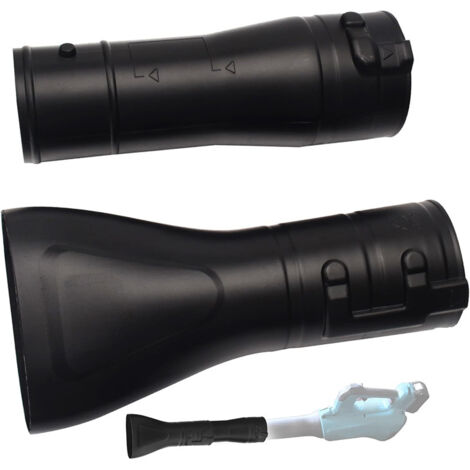 Manchon de buse de soufflerie 191B21-6 191L13-5 197889-6 compatible avec les buses de sortie de soufflerie en plastique XBU02Z et XBU03 pour flux d'air concentré – 20 ensembles