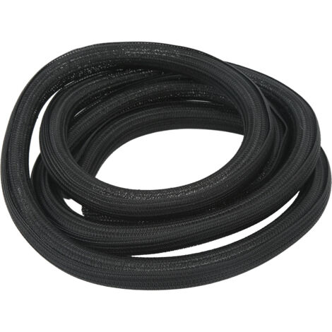 Manchon de Câble Protecteur de Cordon Manchon Fendu 10FT Fil Fendu Tu Noir 25MM Manchons de Résistance à Haute Température Auto-roulants pour Température de de Fil Automobile.