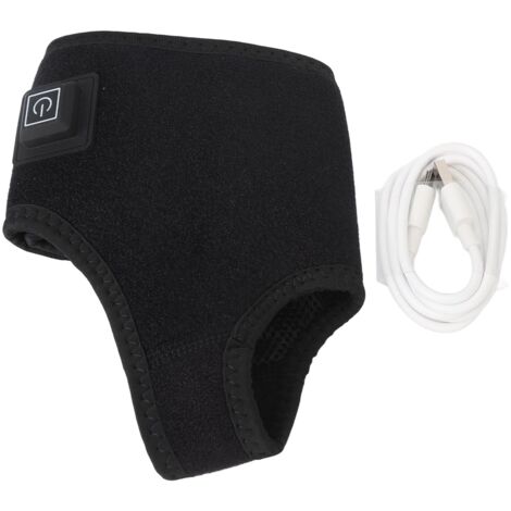 Manchon de Chauffage Électrique pour Cheville, Support Réglable Homme Femme, Protège-Cheville 5V 2A
