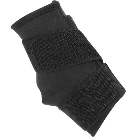Manchon de Cheville Élastique pour Entorse - Soutien de Compression Ajustable et Respirant