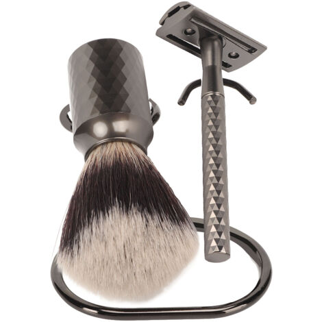 Manchon de coupe barbe manuel sans lame, pour une taille précise et sécurisée à double tranchant