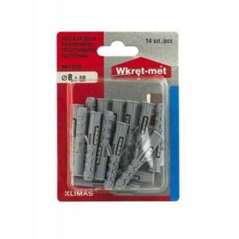 Manchon de dilatation 8x50mm, lot de 14