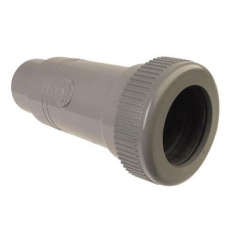 Manchon de dilatation MF PVC pour canalisation allure horizontale gris diamètre 160 mm NICOLL MZH