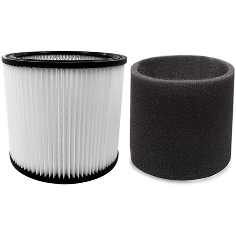 Manchon de Filtre en Mousse de Remplacement pour Aspirateur Shop Vac 90350 90304 90333