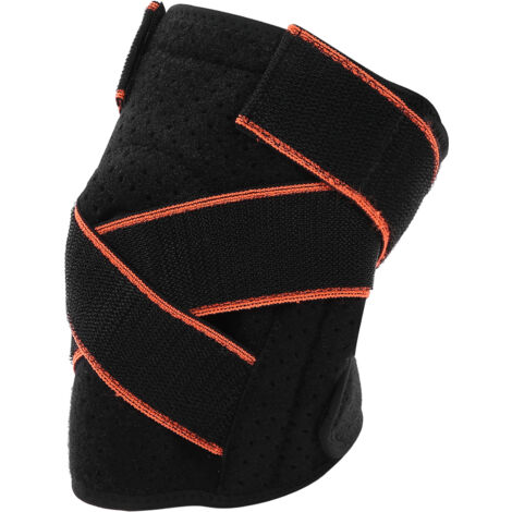 Manchon de genou en néoprène - Support de compression pour blessures méniscales, douleurs articulaires et protection sportive