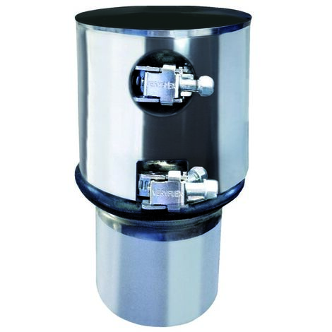 Manchon de passage - acier inoxydable flex - mâle manicot.pass.mf dp d100