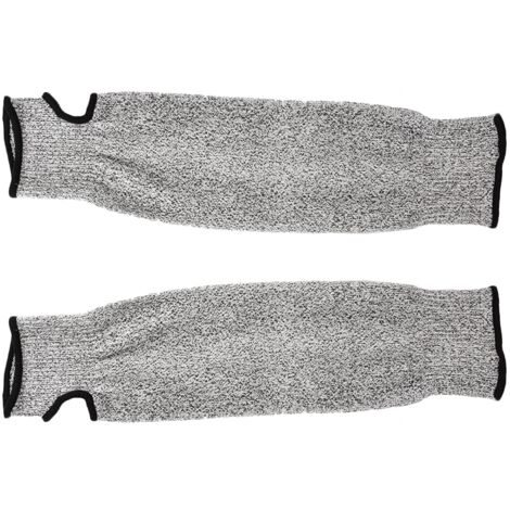 Manchon de protection anti-coupures niveau 5 pour bras - Manche de sécurité anti-brûlures et anti-abrasion