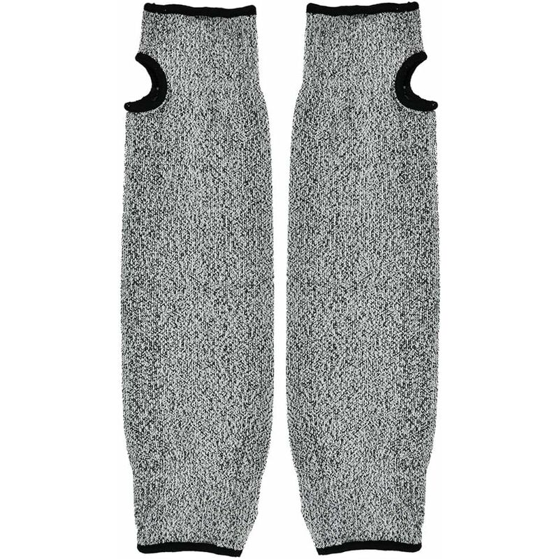 Manchon de Protection pour Bras, Manches Anti-coupures Manchon pour Bras de Sécurité Gants de Ttravail à Manches Longues Résistant aux Coupures pour