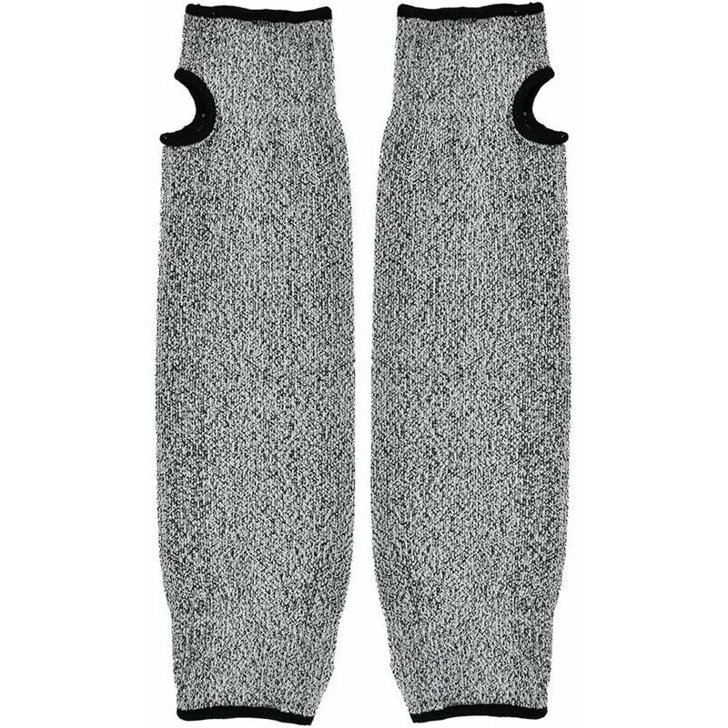 Trimec - Manchon de protection pour bras, manchon pour bras de sécurité, Gants de travail à manches longues anti-abrasion résistant aux coupures hppe