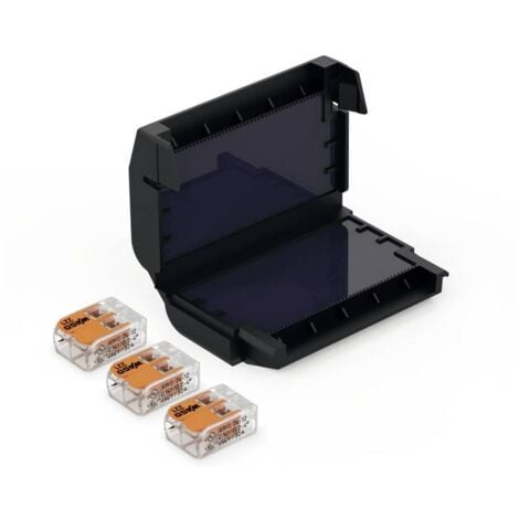 BANYO CellPack 407862 EASY-PROTECT/332 Boîte de gel pour bornes de raccordement flexible: 0.2-4 mm² rigide: 0.2-4 mm² 1 pc(s) noir Q814053
